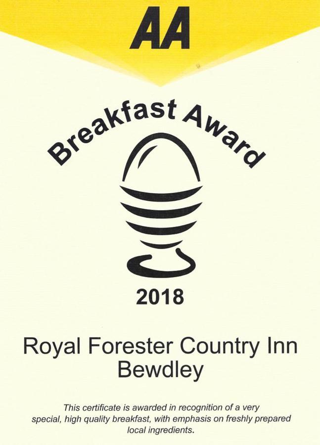 Royal Forester Country Inn Bewdley Buitenkant foto